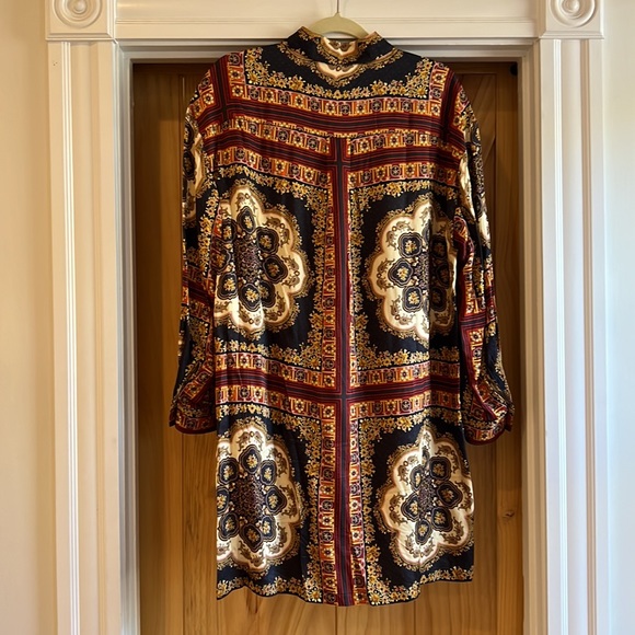 Like new Spell x Babyanything x Elle Ferguson Rumour Print Shirt Dress, SM - Picture 4 of 8